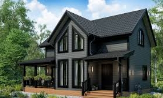 Проекты каркасных домов с террасой от 3637 рублей | Строй-Жлк