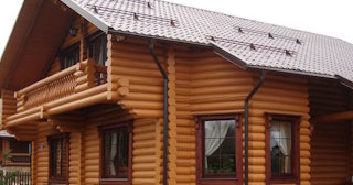 Строительство дома из оцилиндрованного бревна в Железногорске - от 135083 рублей